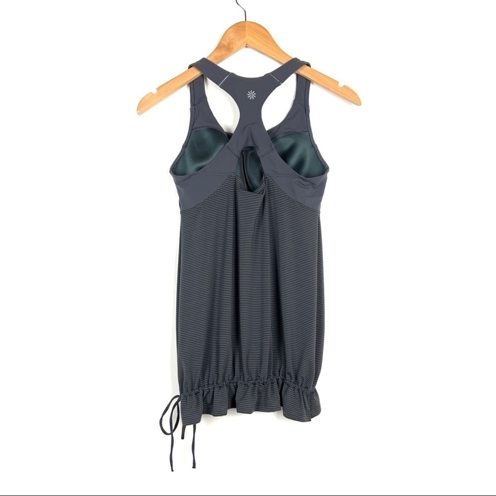 Athleta Skills Drills Racerback Tank Gray Sz XXS? - Picture 2 of 6
